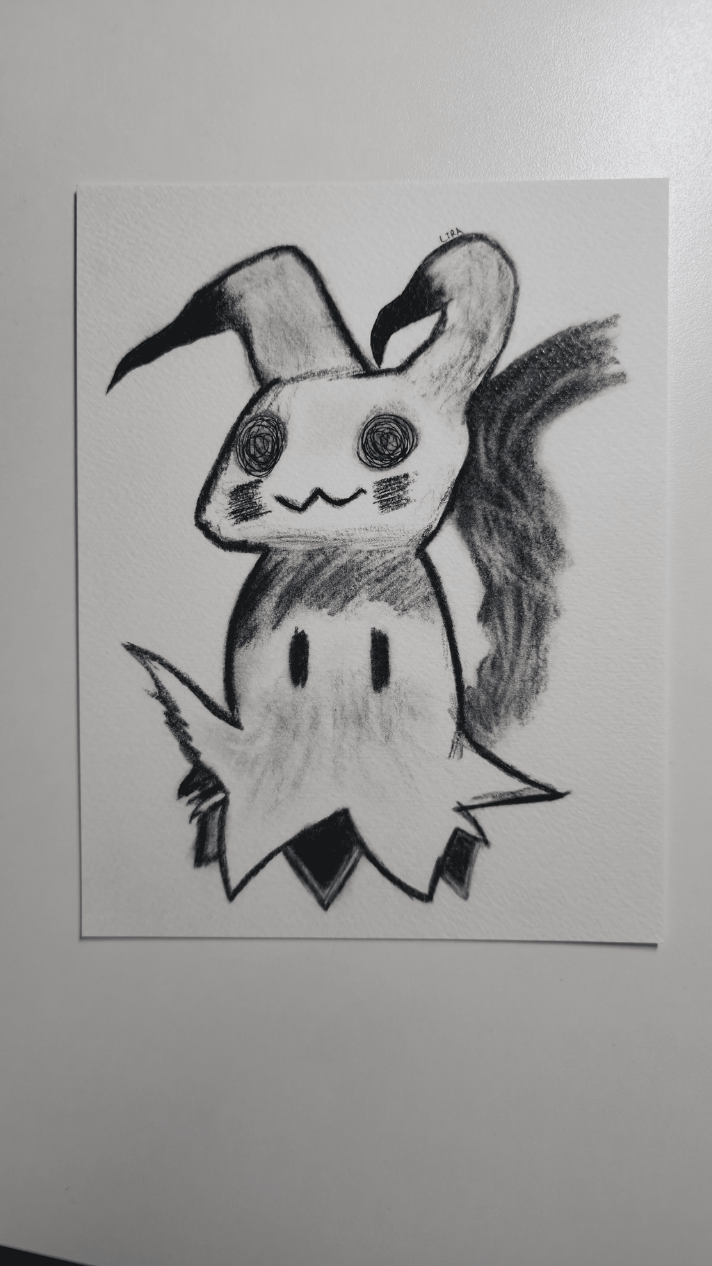 Fanart criatura disfrazada - lámina tamaño A5