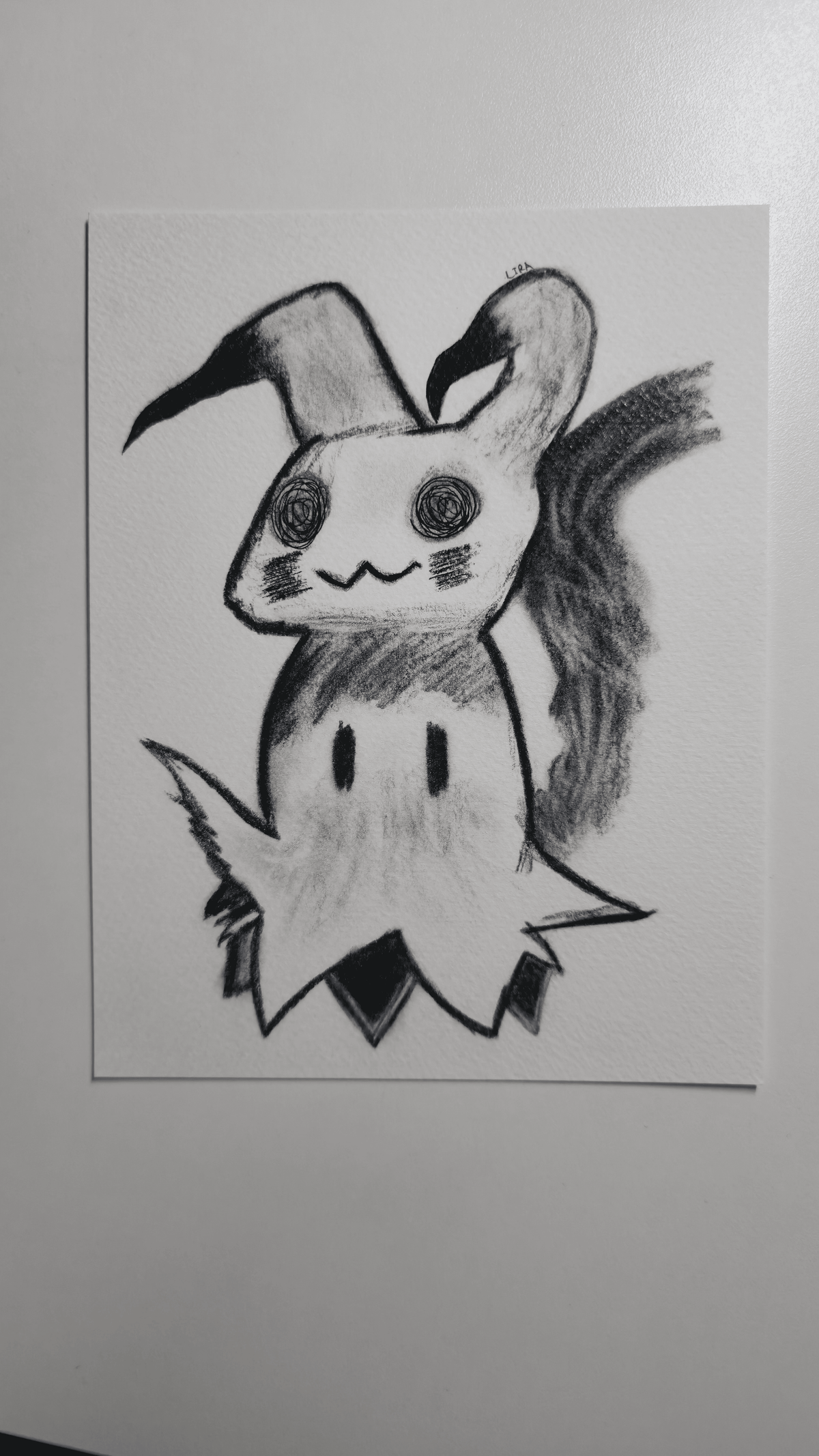 Fanart criatura disfrazada - lámina tamaño A5