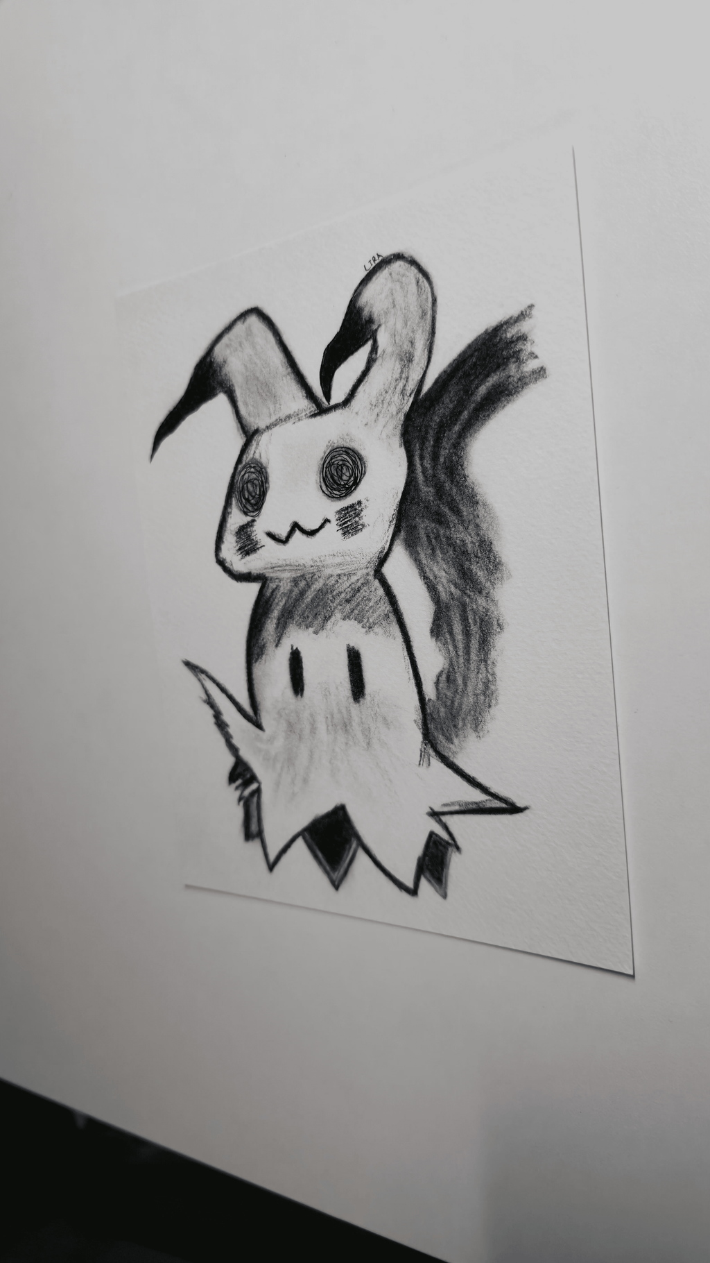 Fanart criatura disfrazada - lámina tamaño A5